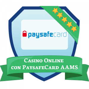 casino online con paysafecard AAMS