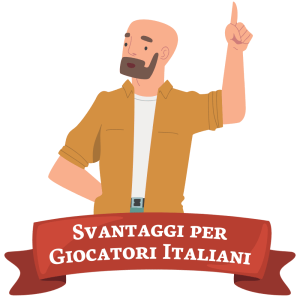 svantaggi per giocatori di casino mobile italiani