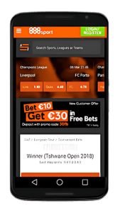888sport scommesse app