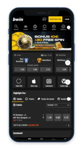 Bwin scommesse app